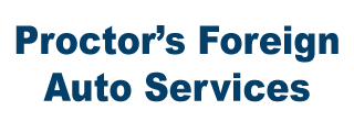 Proctor's Foreign Auto Services Logo